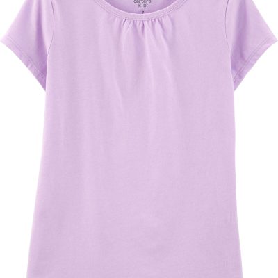 Purple Kid Cotton Tee | carters.com