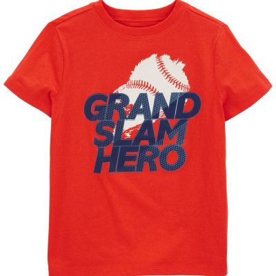 Red Kid Grand Slam Hero Graphic Tee | carters.com