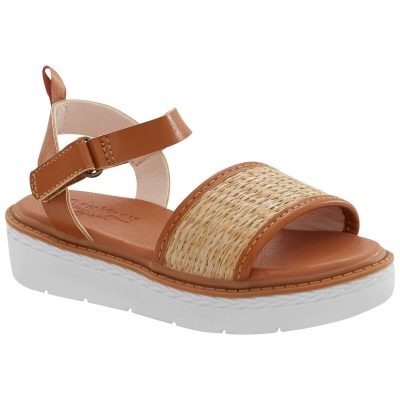 Tan Kid Mini Platform Sandals | carters.com