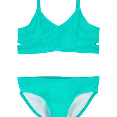 Turquoise Kid 2-Piece Bikini Swimsuit | carters.com