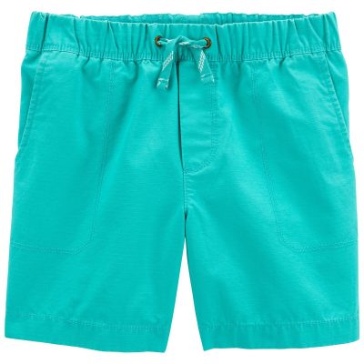 Turquoise Kid Pull-On Terrain Shorts | carters.com